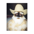 "Wild West" - Custom Framed Pet Portrait