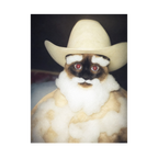 "Wild West" - Custom Framed Pet Portrait