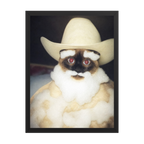 "Wild West" - Custom Framed Pet Portrait
