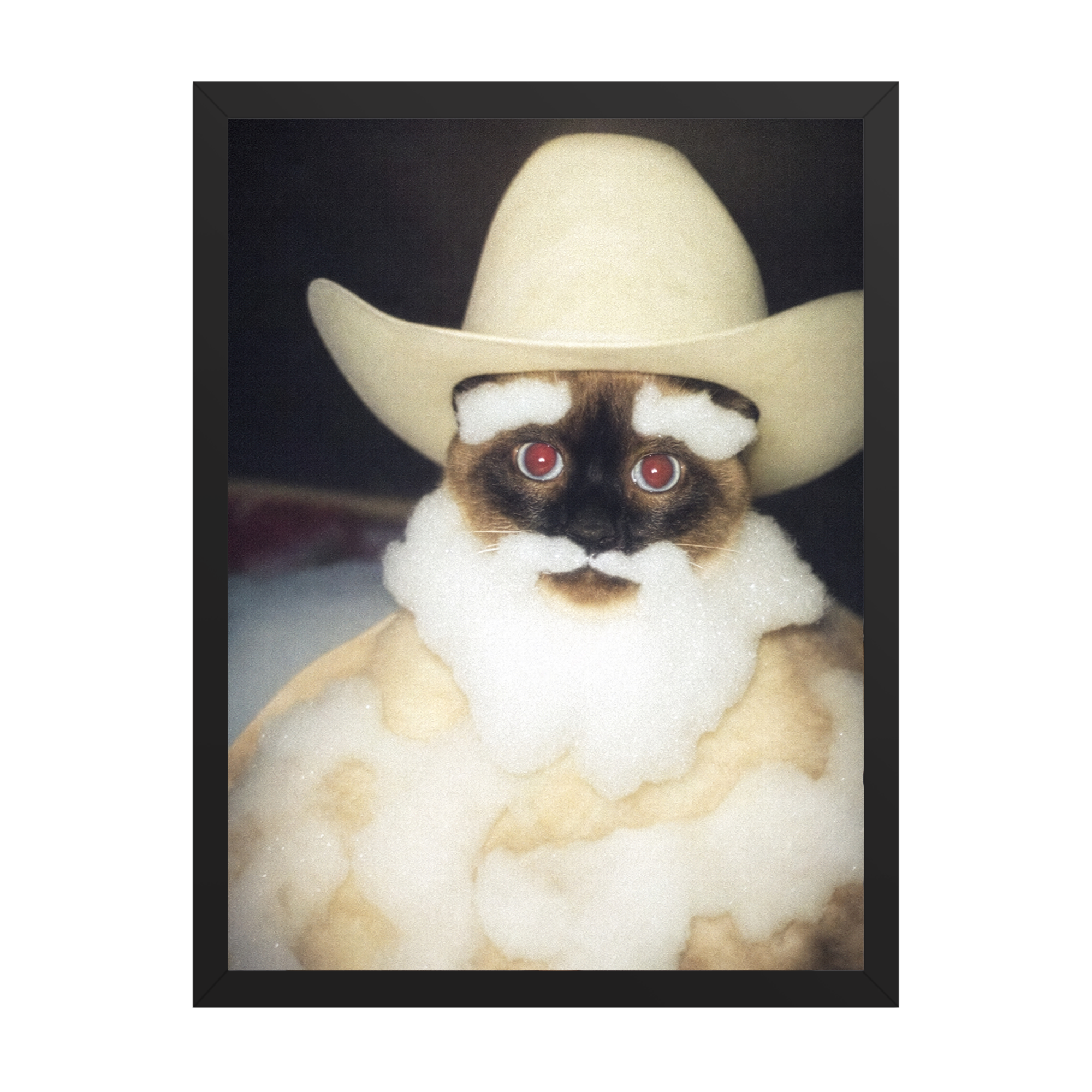 "Wild West" - Custom Framed Pet Portrait