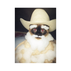 "Wild West" - Custom Framed Pet Portrait