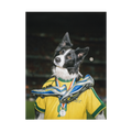 "Golden Boot"  - Custom Framed Pet Portrait