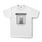 Missing Pet Personalised T-Shirt