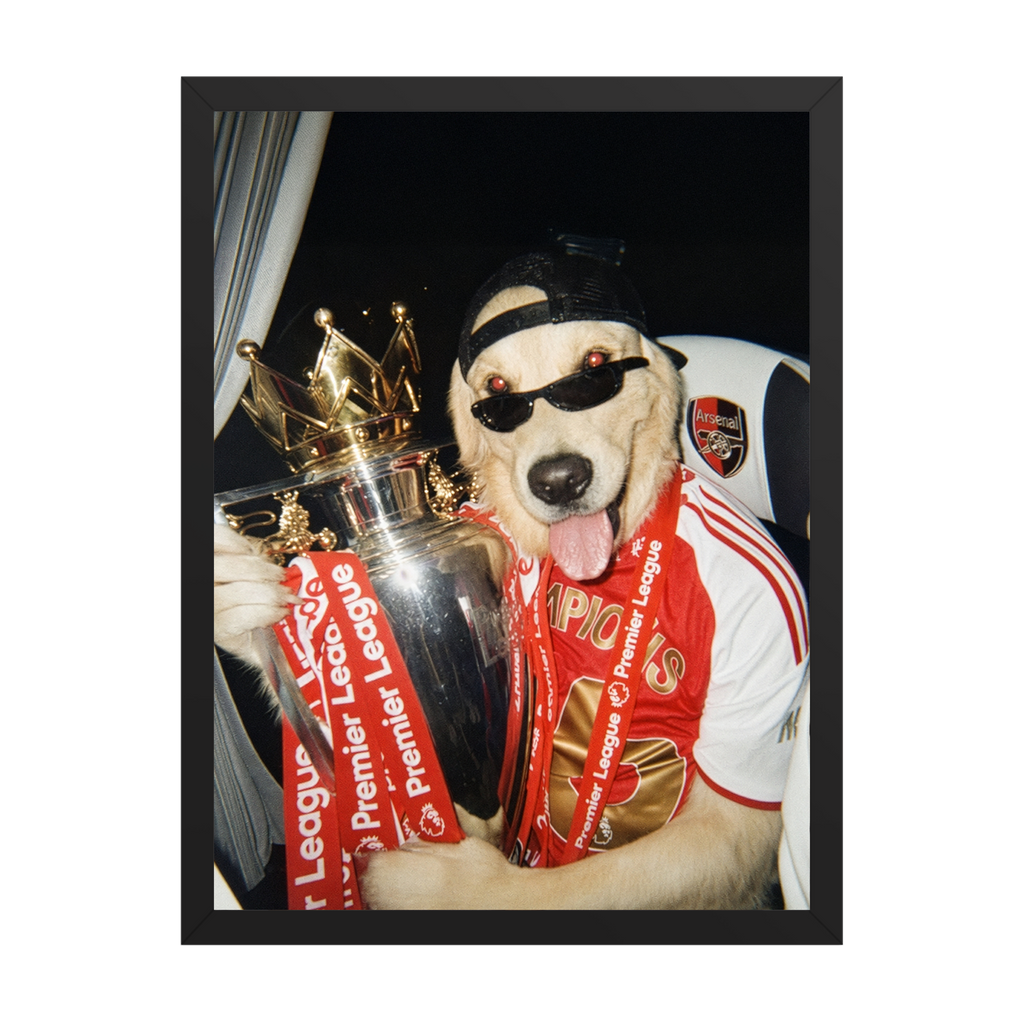 "North London" - Custom Framed Pet Portrait