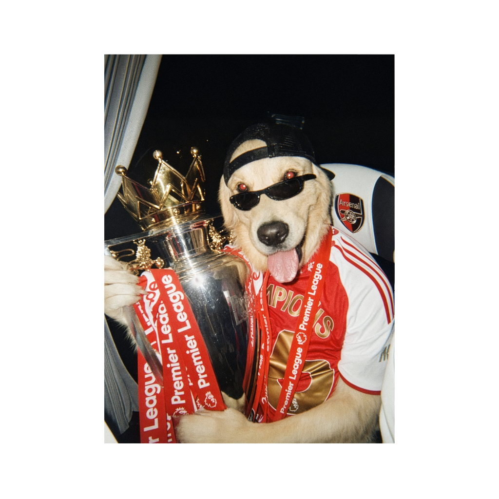 "North London" - Custom Framed Pet Portrait