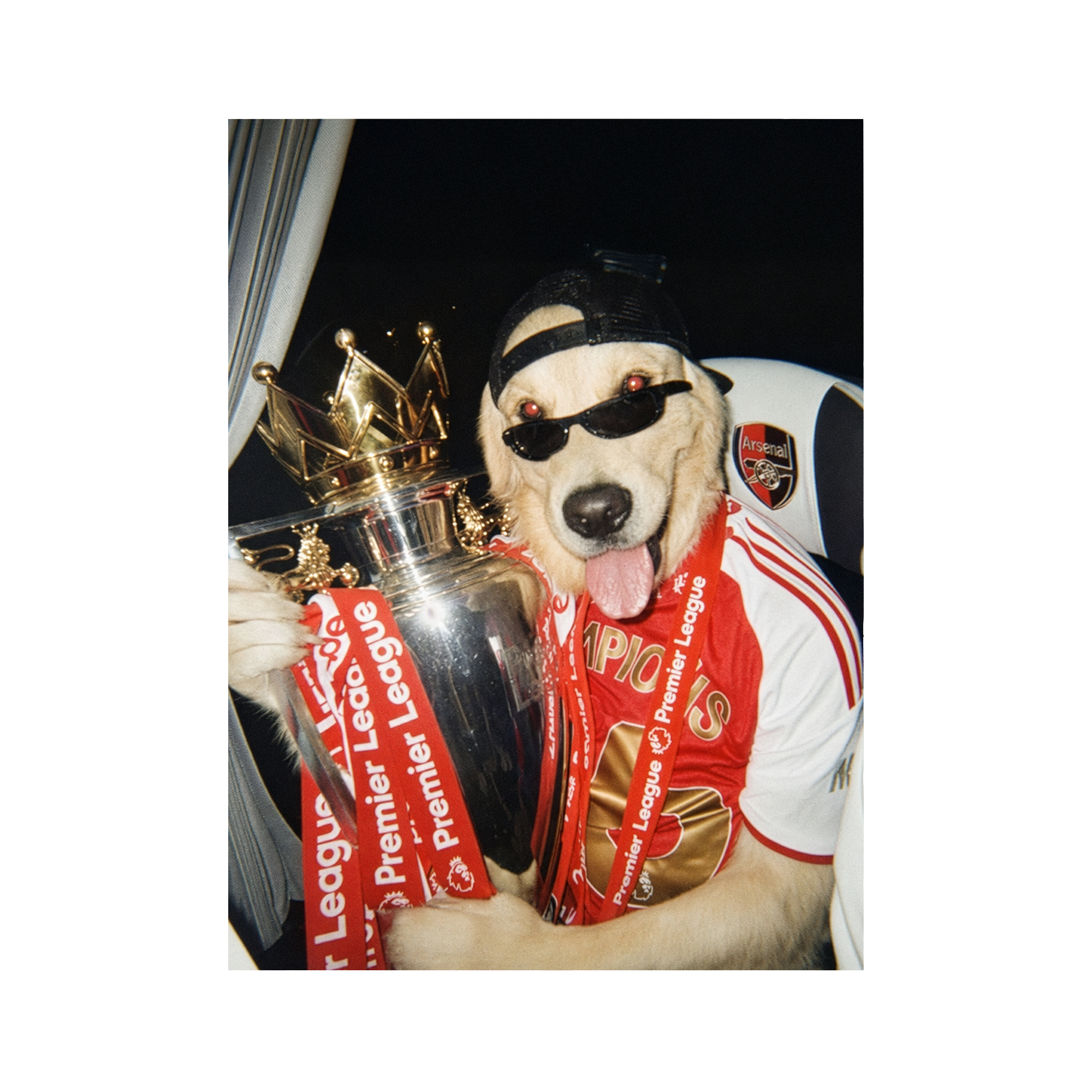 "North London" - Custom Framed Pet Portrait
