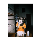 "Oranje" - Custom Framed Pet Portrait