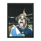 "Tartan Army" - Custom Framed Pet Portrait
