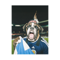 "Tartan Army" - Custom Framed Pet Portrait