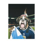 "Tartan Army" - Custom Framed Pet Portrait