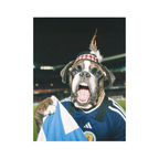 "Tartan Army" - Custom Framed Pet Portrait