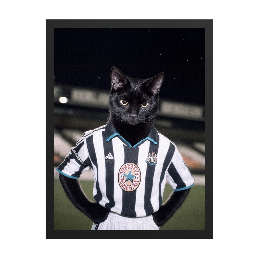 "The Toon" - Custom Framed Pet Portrait
