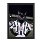 "The Toon" - Custom Framed Pet Portrait