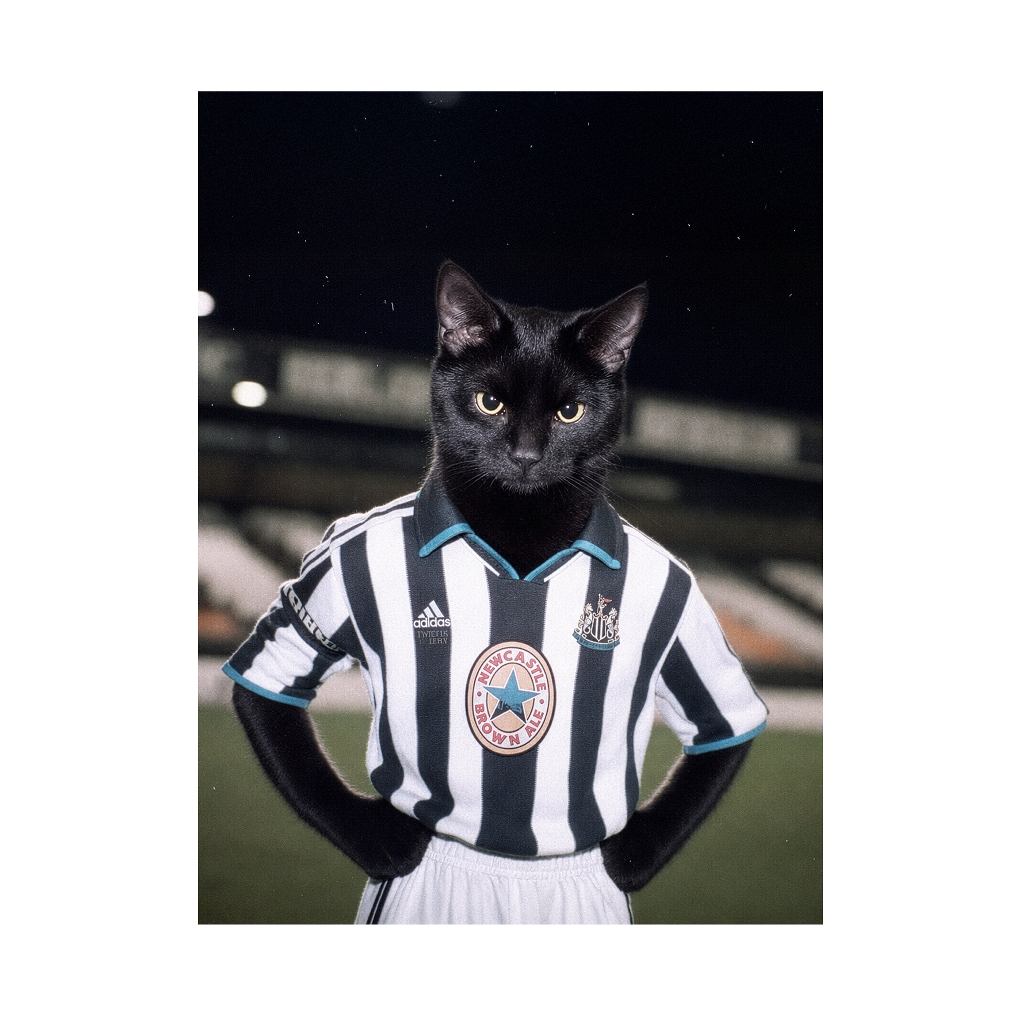 "The Toon" - Custom Framed Pet Portrait