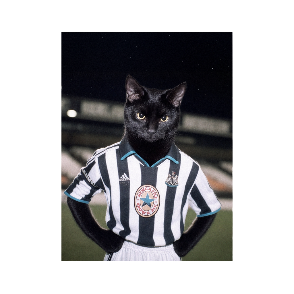 "The Toon" - Custom Framed Pet Portrait