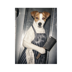 "White Heat"  - Custom Framed Pet Portrait